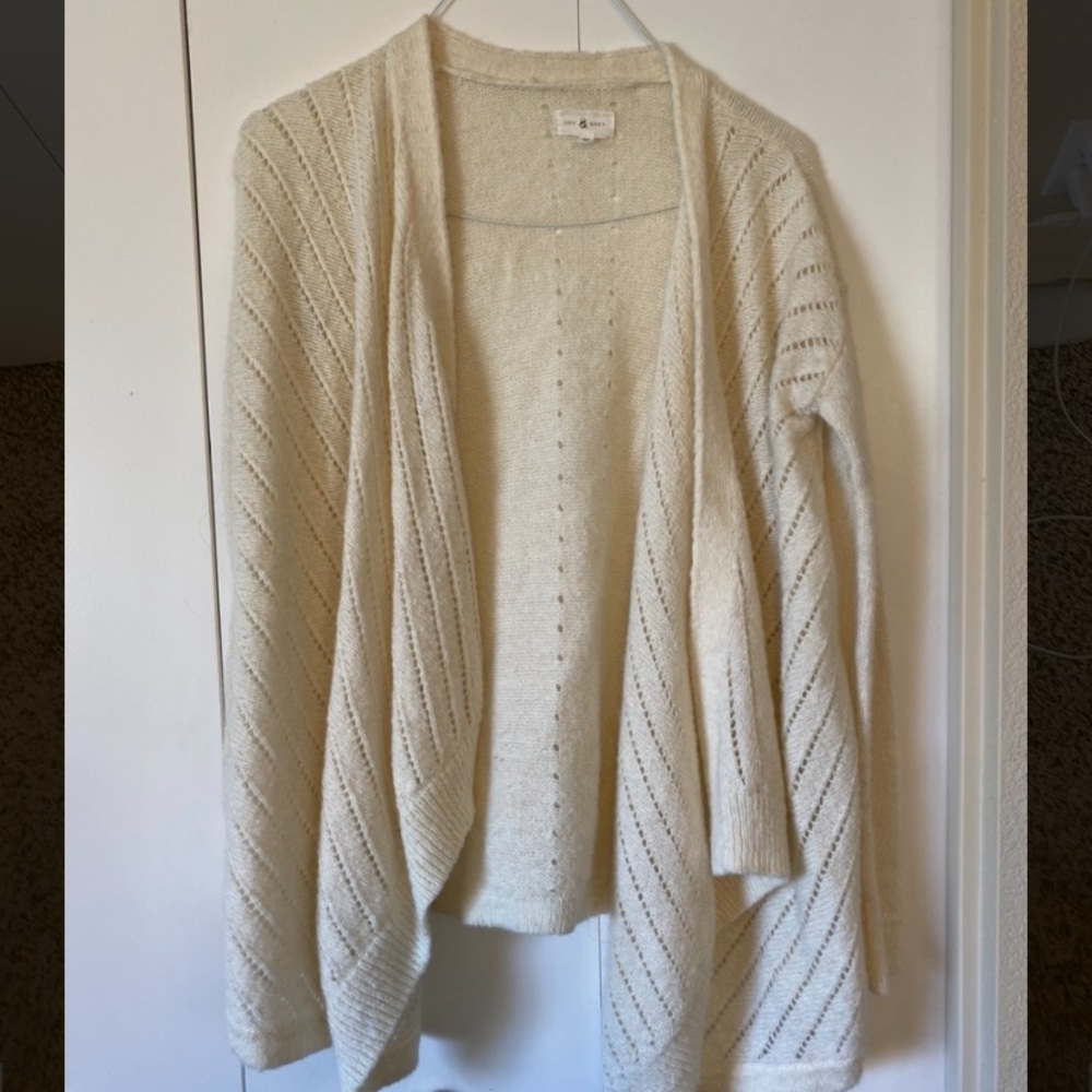 LOFT Lou & Grey Off-White Sweater Xsmall